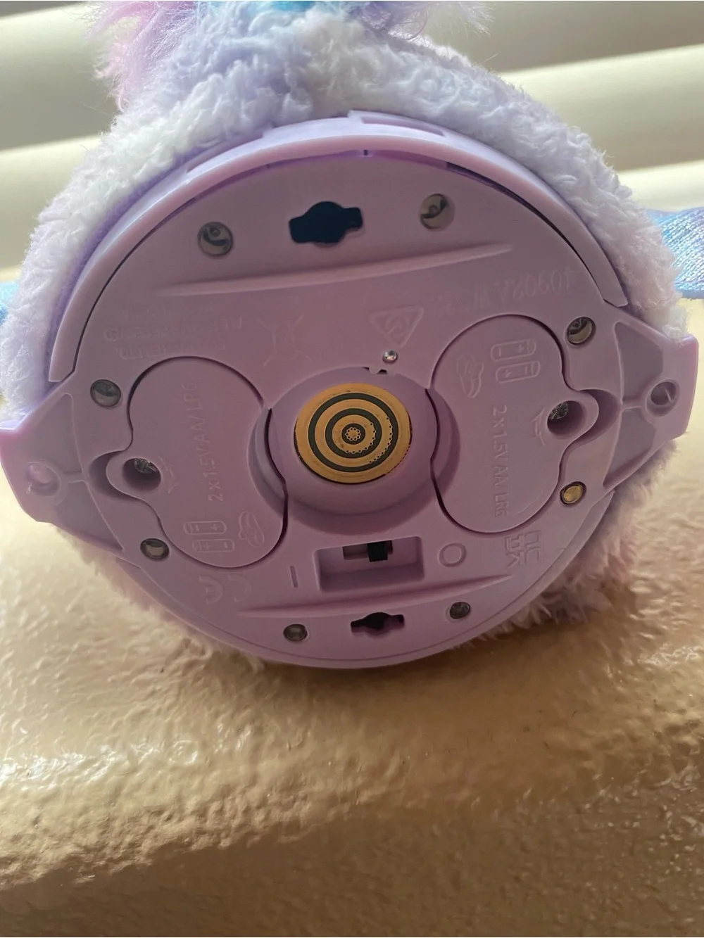 Plush Purple Winged Fantasy Pet Toy - Soft Cuddly Companion